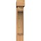 Ekena Millwork Legacy Block Smooth Bracket w/ Offset Brace, Western Red Cedar, 7 1/2"W x 28"D x 40"H BKT0806X28X40LEC05SWR - alternate 4